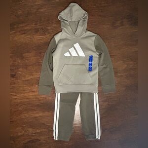 Adidas Kids Hoodie and Jogger Set, size 7